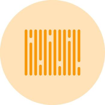 icono de vector de código de barras