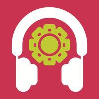 Headset Vector Icon