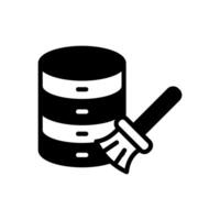 Data Cleaning icon in vector. Logotype vector