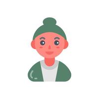 Sikh kid icon in vector. Logotype vector