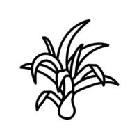 Air Plant icon in vector. Logotype vector