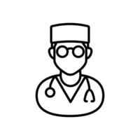 Consultant icon in vector. Logotype vector