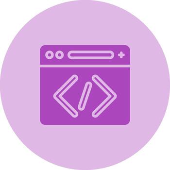 Coding Vector Icon