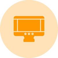 Monitor Vector Icon
