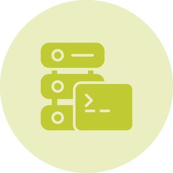 SSH Hosting Vector Icon