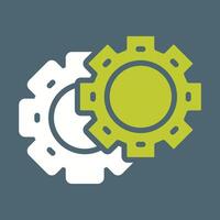 Gears Vector Icon