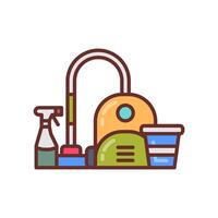 Household Cleaners icon in vector. Logotype vector