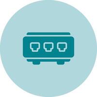 Network Switch Vector Icon