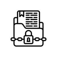 Confidential icon in vector. Logotype vector