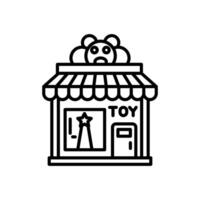 Toy Shop Diet  icon in vector. Logotype vector