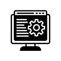 Digital Platform icon in vector. Logotype vector