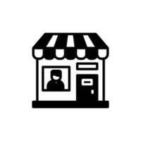 Store icon in vector. Logotype vector