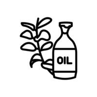 mostaza petróleo icono en vector. logotipo vector