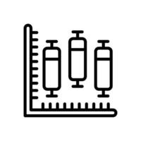 Box Plot  icon in vector. Logotype vector