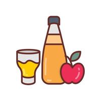 Cider Diet  icon in vector. Logotype vector