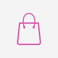 shopping bag icon design vector template