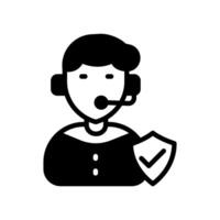 Customer Service icon in vector. Logotype vector