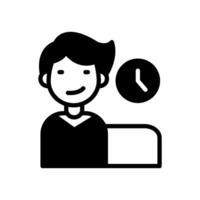Waiting Period icon in vector. Logotype vector