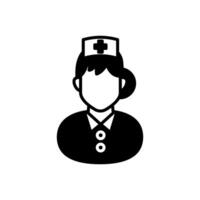 Midwife icon in vector. Logotype vector