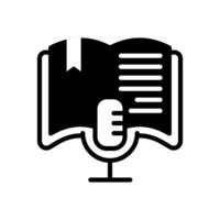 E Learning Podcast  icon in vector. Logotype vector