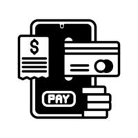 Online Payment  icon in vector. Logotype vector