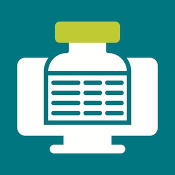 Computer Vector Icon