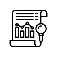 Data Analytics icon in vector. Logotype vector