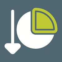 Chart Decreasing Vector Icon