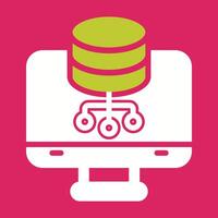 Database Management Vector Icon