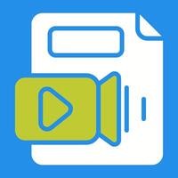 Video File Vector Icon