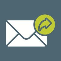 Email Forwarding Vector Icon