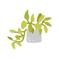 Golden Pothos icon in vector. Logotype vector