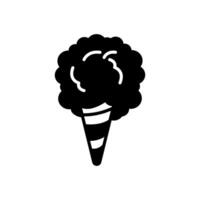 Cotton Candy Diet  icon in vector. Logotype vector