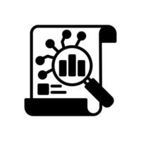 Diagnostic Analytics icon in vector. Logotype vector