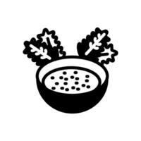 Mint Sauce icon in vector. Logotype vector