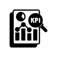 KPI Performance icon in vector. Logotype vector