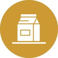 Milk Bottle Vector Icon