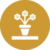 Flower Pot Vector Icon