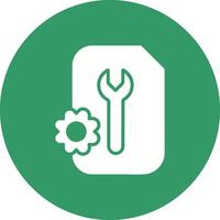 Document Setting Vector Icon