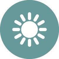 Sun Vector Icon