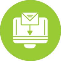 Mail Upload Vector Icon