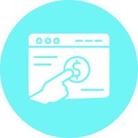 Pay Per Click Vector Icon