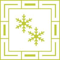Snowflakes Vector Icon