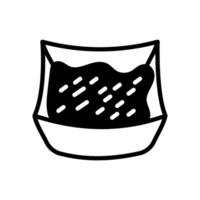 Annatto Powder icon in vector. Logotype vector