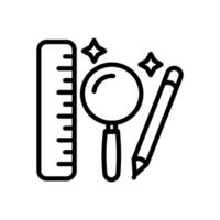 Learning Tools  icon in vector. Logotype vector