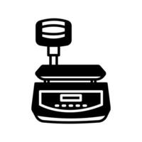 Weighing Scale  icon in vector. Logotype vector