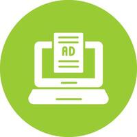 Internet Ads Vector Icon