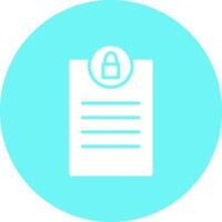 Privacy Page Vector Icon