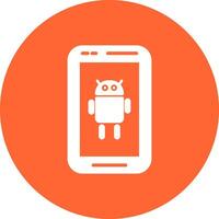 icono de vector de Android