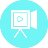 icono de vector de grabación de video